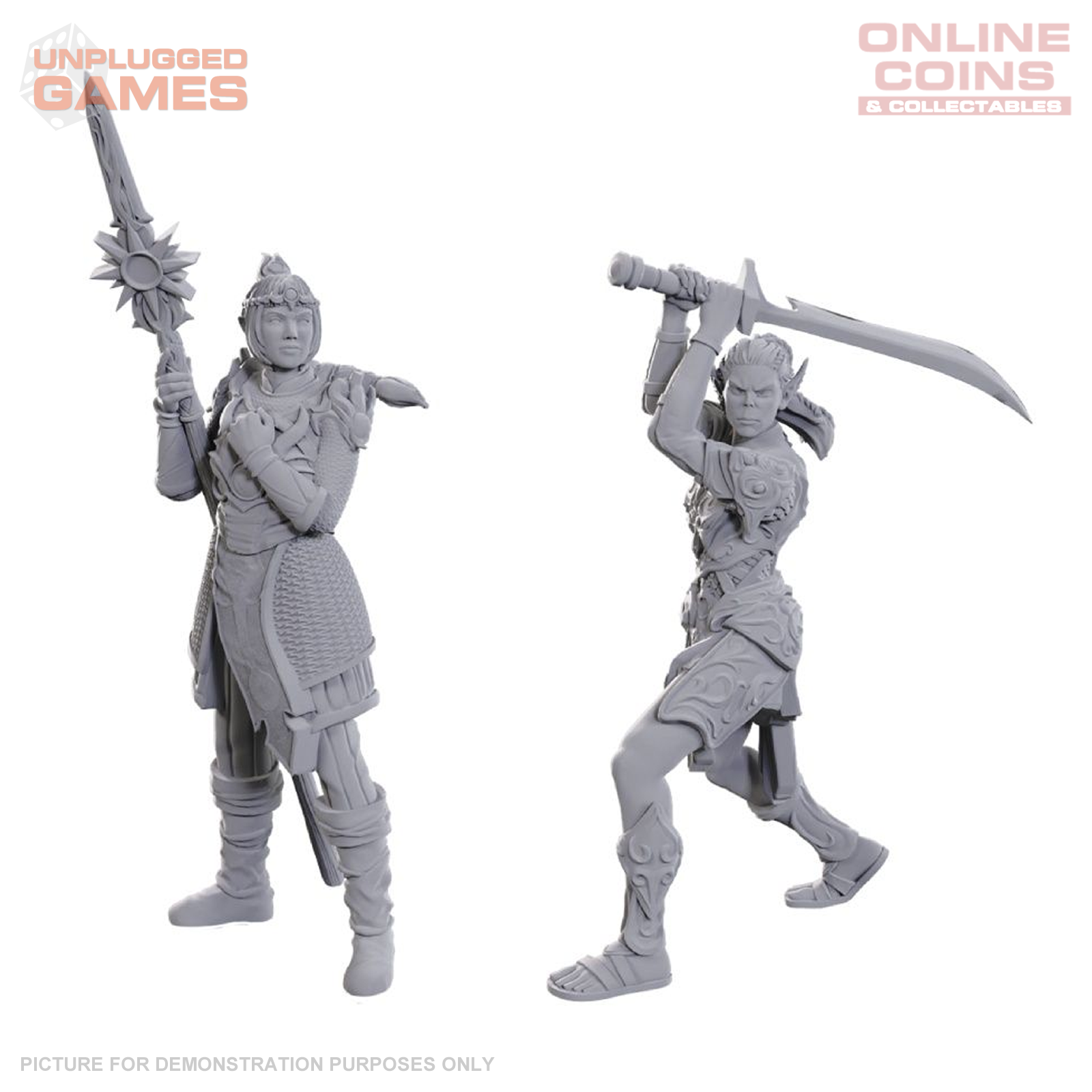 D&D Nolzur's Marvelous Miniatures Special Edition – Baldur's Gate 3 - Lae'zel & Shadowheart